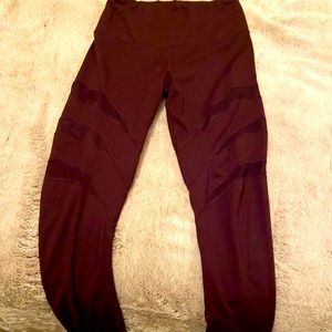 Maroon Leggings